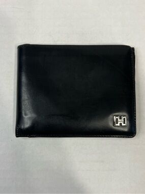 Salvatore Ferragamo Black leather bifold‎ wallet